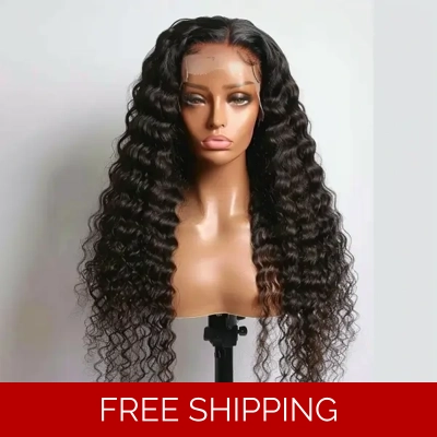 Natura Black Deep wave 13 X 4 transparent lace Natura Black Deep wave 13 X 4 transparent lace